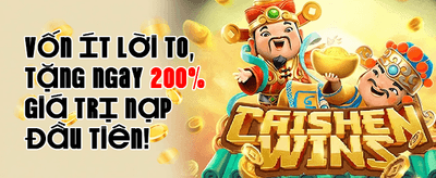 Thưởng Chào Mừng 100% Nạp Đầu promotion banner